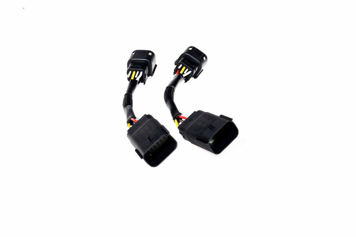 XB LED Headlight Adapters: Silverado HD (24+ / Set) - Wiring Parts (Image 2 of 5)