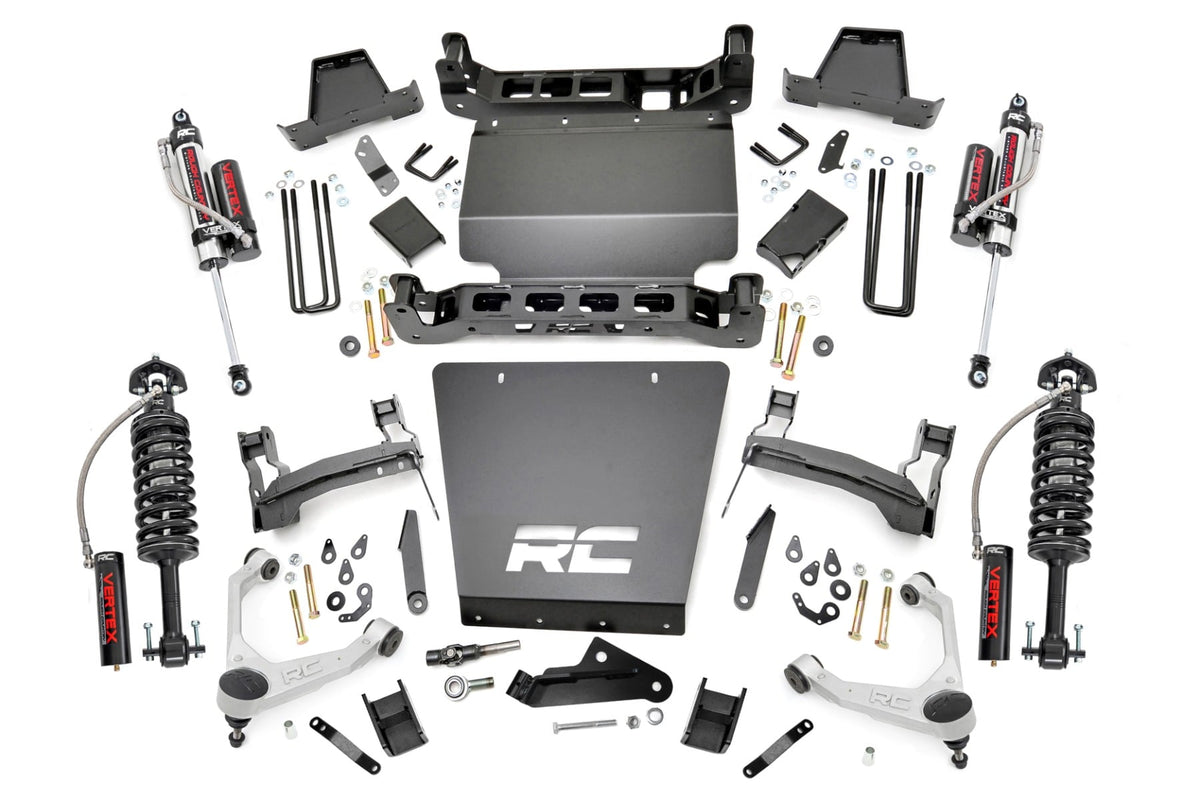 7 Inch Stamped Steel LCA Lift Kit | Forged UCA | Bracket | Vertex | Chevy/GMC 1500 (16-18) - Vertex Kits (Image 1 of 6)