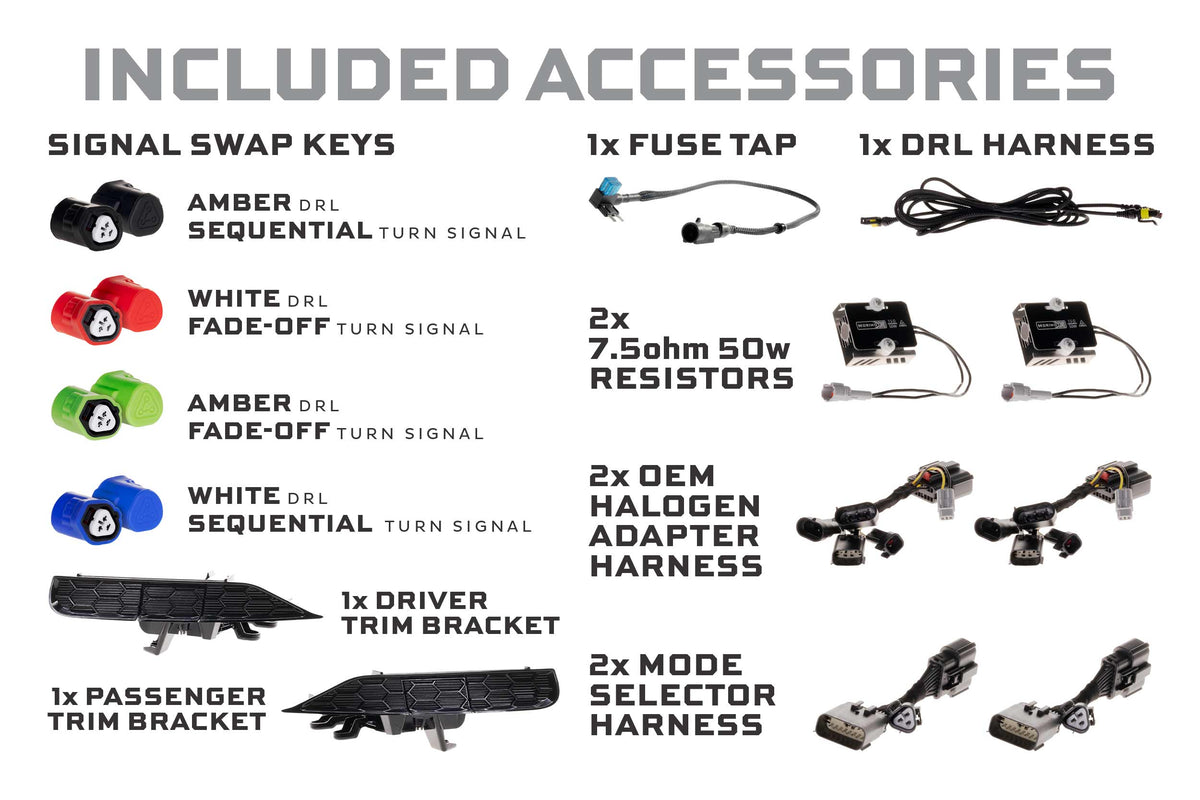 XB LED Headlights: Jeep Grand Cherokee (14-22 / Gen II / Set) - Headlights (Image 3 of 6)