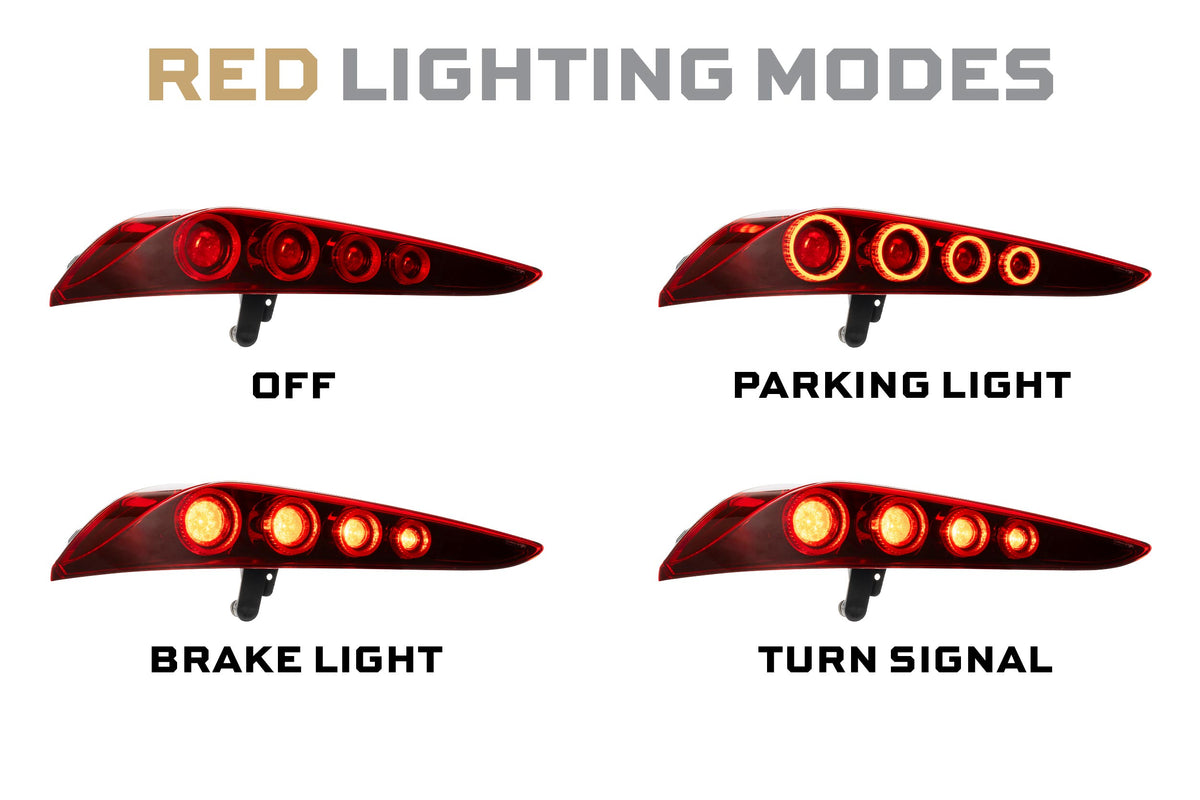 XB LED Tail Lights: Toyota Supra (20+ / Red Lens / Set) - Tail Lights (Image 2 of 6)