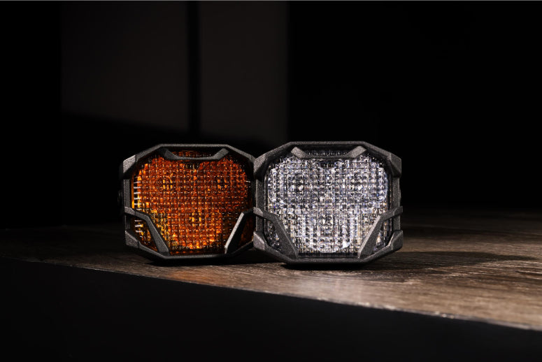 Morimoto 4Banger Ditch Light Kit: 14-18 Silverado 1500 (HXB White Flood Beam) - Off Road - Veh. Spec (Image 6 of 6)