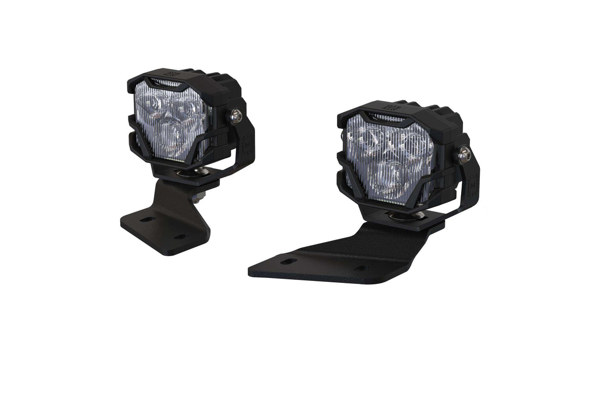 Morimoto 4Banger Ditch Light Kit: 2021+ Bronco (NCS White Flood Beam) - Off Road - Veh. Spec (Image 1 of 6)