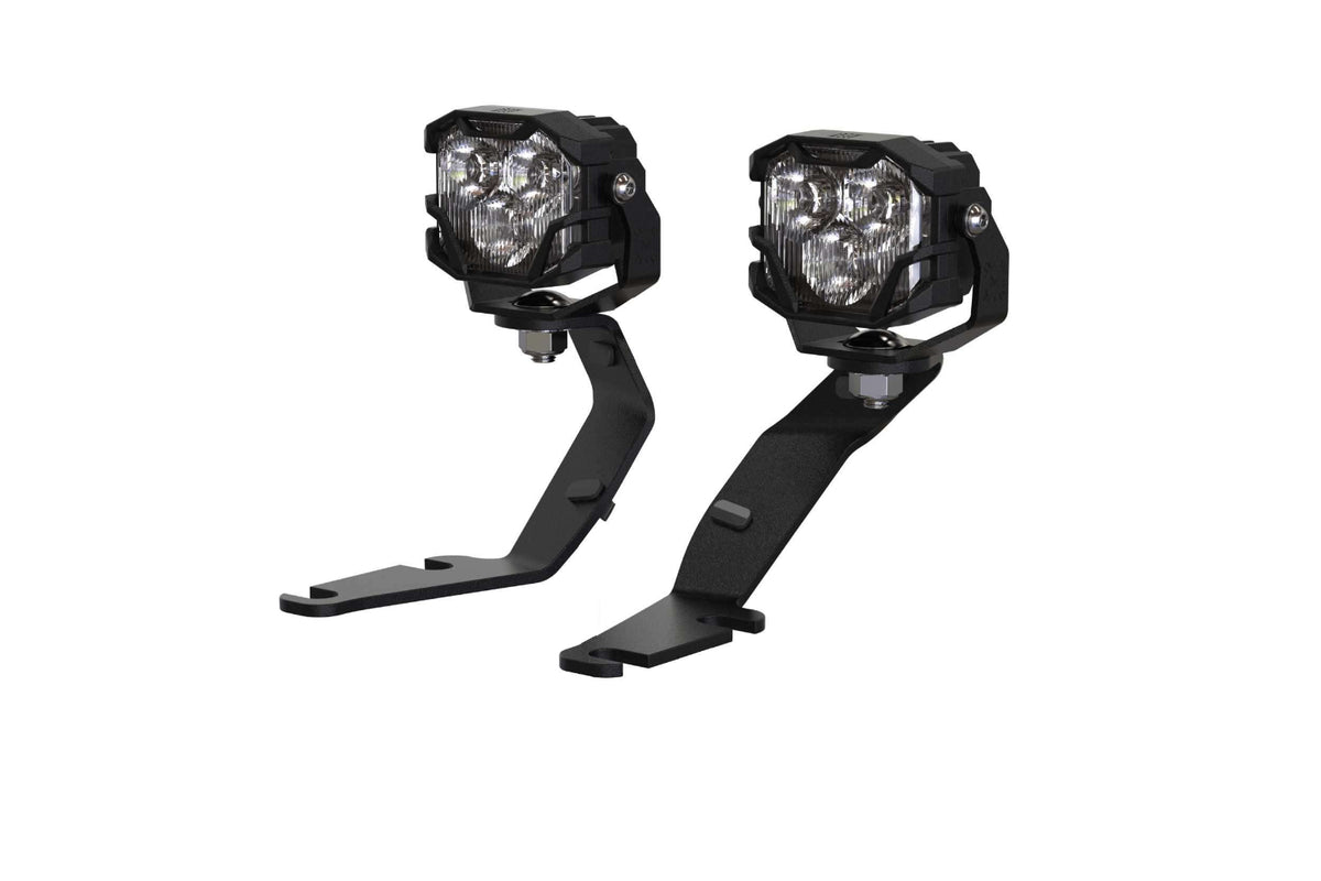 Morimoto 4Banger Ditch Light Kit: 14-21 Tundra (HXB White Flood Beam) - Off Road - Veh. Spec (Image 1 of 6)