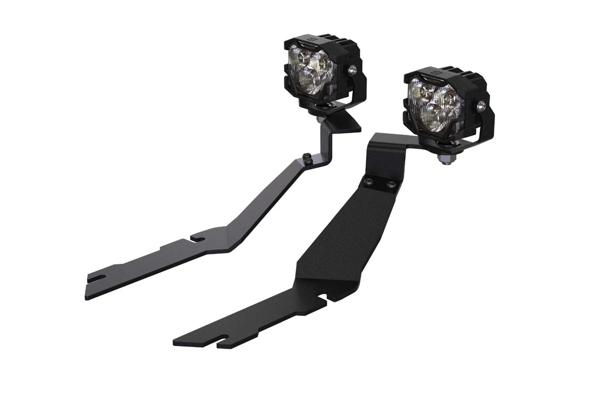 Morimoto 4Banger Ditch Light Kit: 19+ Ram HD (NCS Yellow Flood Beam) - Off Road - Veh. Spec (Image 1 of 6)