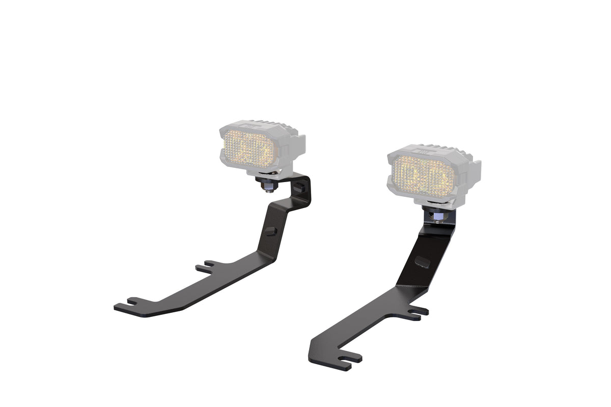 Morimoto Ditch Light Brackets: Sierra HD (20+ / Set) - Off Road - Universal (Image 3 of 5)
