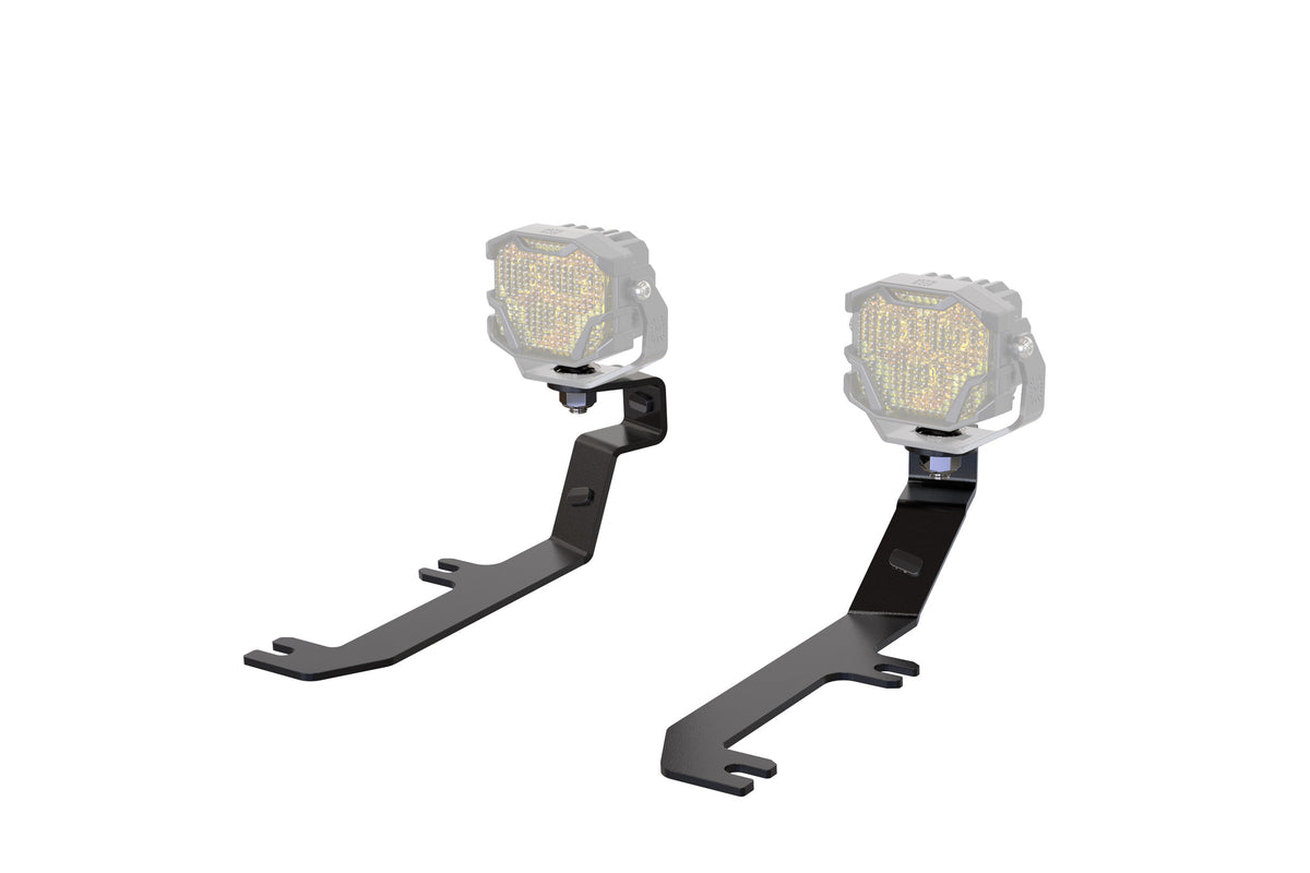 Morimoto Ditch Light Brackets: Sierra HD (20+ / Set) - Off Road - Universal (Image 4 of 5)