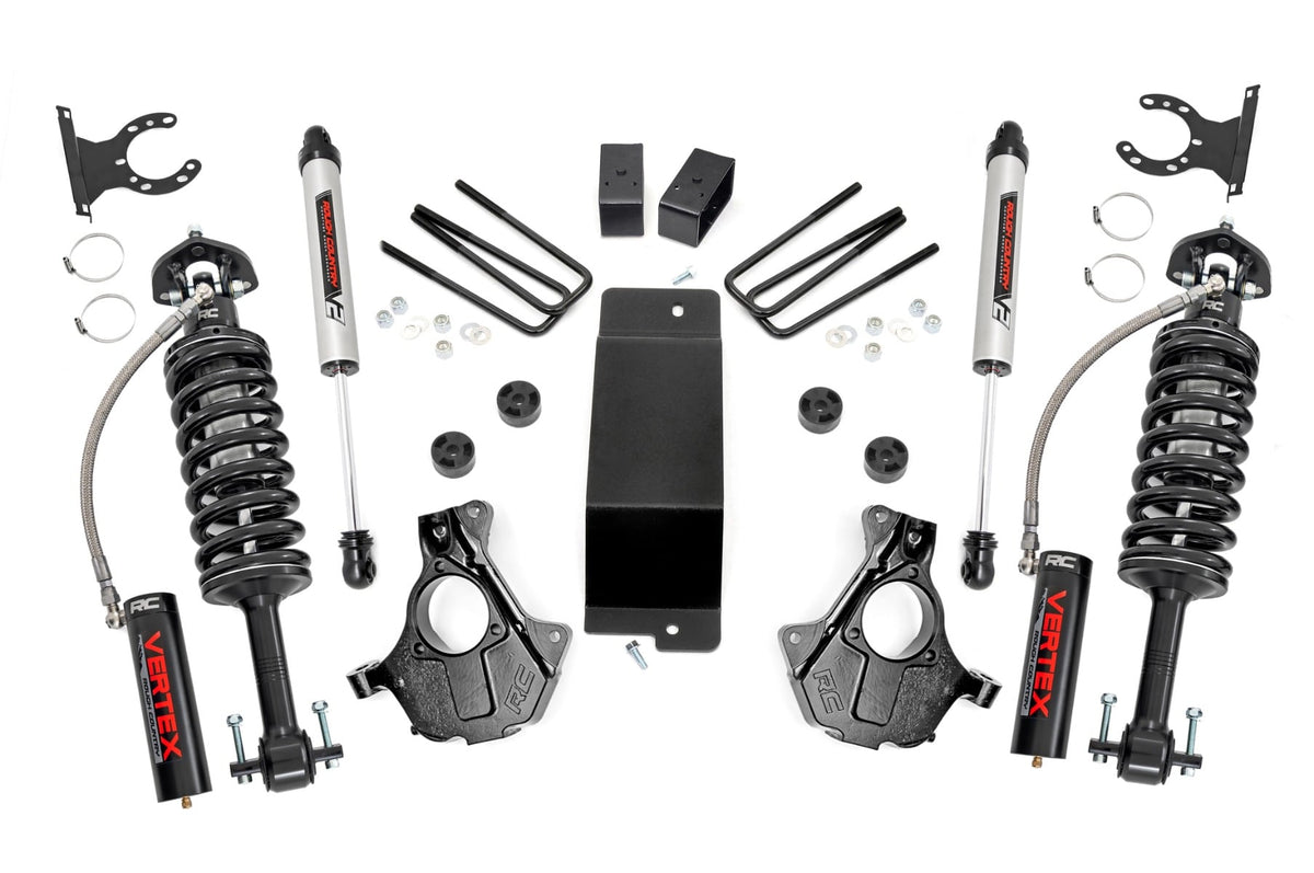 3.5 Inch Lift Kit | Alu/Stamp Steel LCA | Vertex/V2 | Chevy/GMC 1500 (14-18 & Classic) - Vertex Kits (Image 1 of 6)