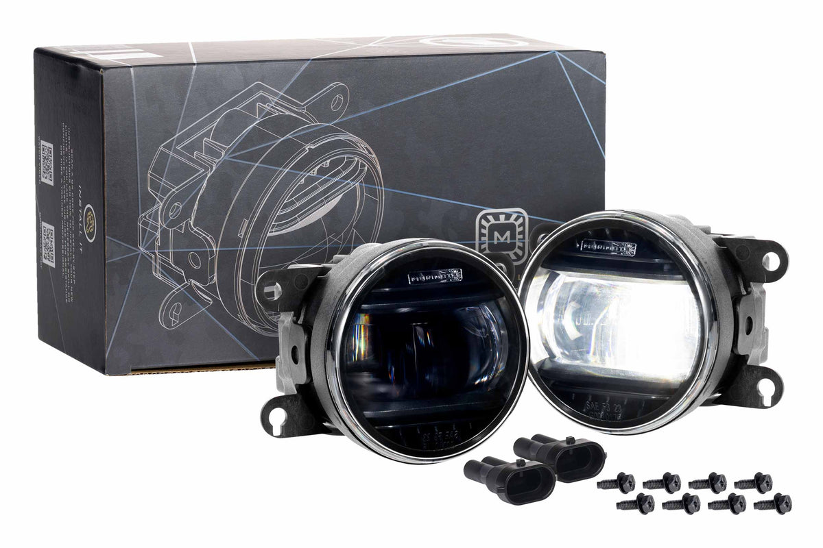 XB Evo Fog Lights: Type S (White / Set) - Fog Lights (Image 1 of 6)