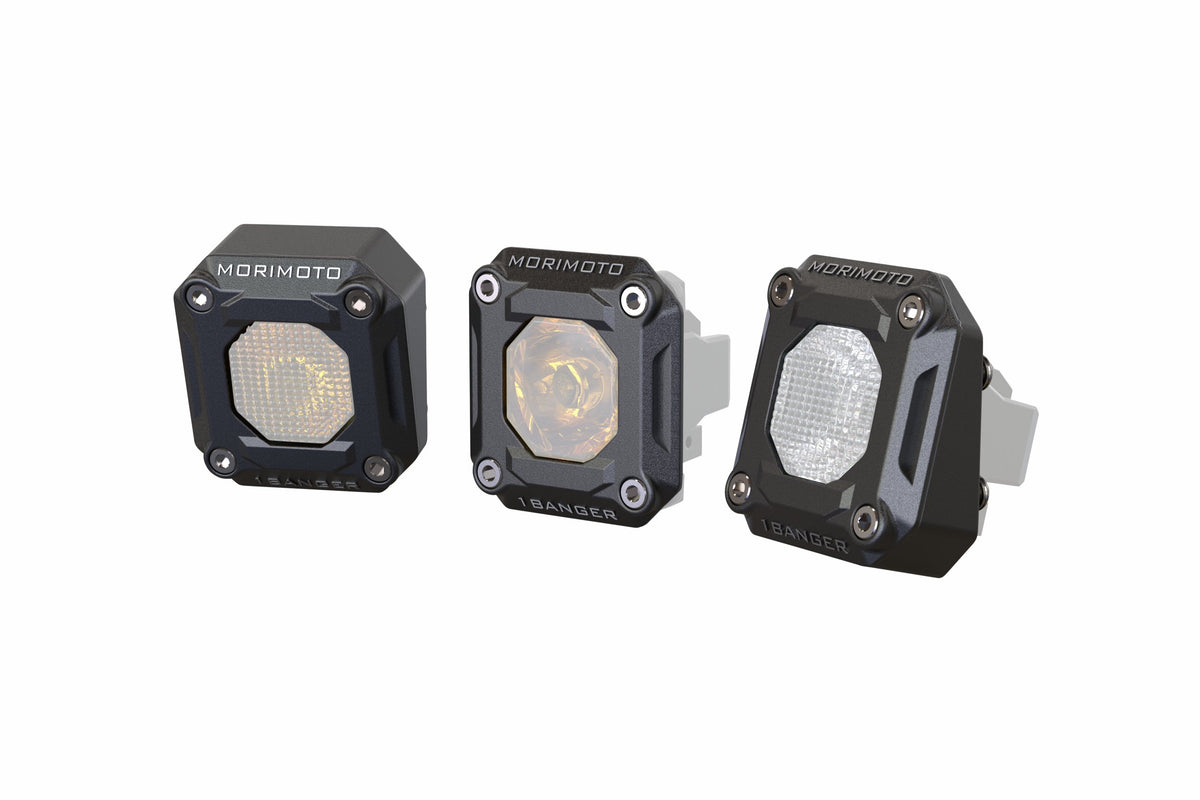 Flush or Angled Mounting Kit: Morimoto 1Banger - Off Road - Universal (Image 3 of 6)