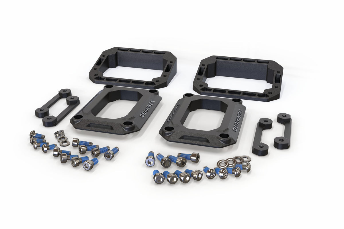 Flush or Angled Mounting Kit: Morimoto 2Banger - Off Road - Universal (Image 3 of 6)