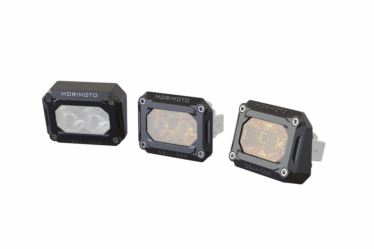 Flush or Angled Mounting Kit: Morimoto 2Banger - Off Road - Universal (Image 4 of 6)