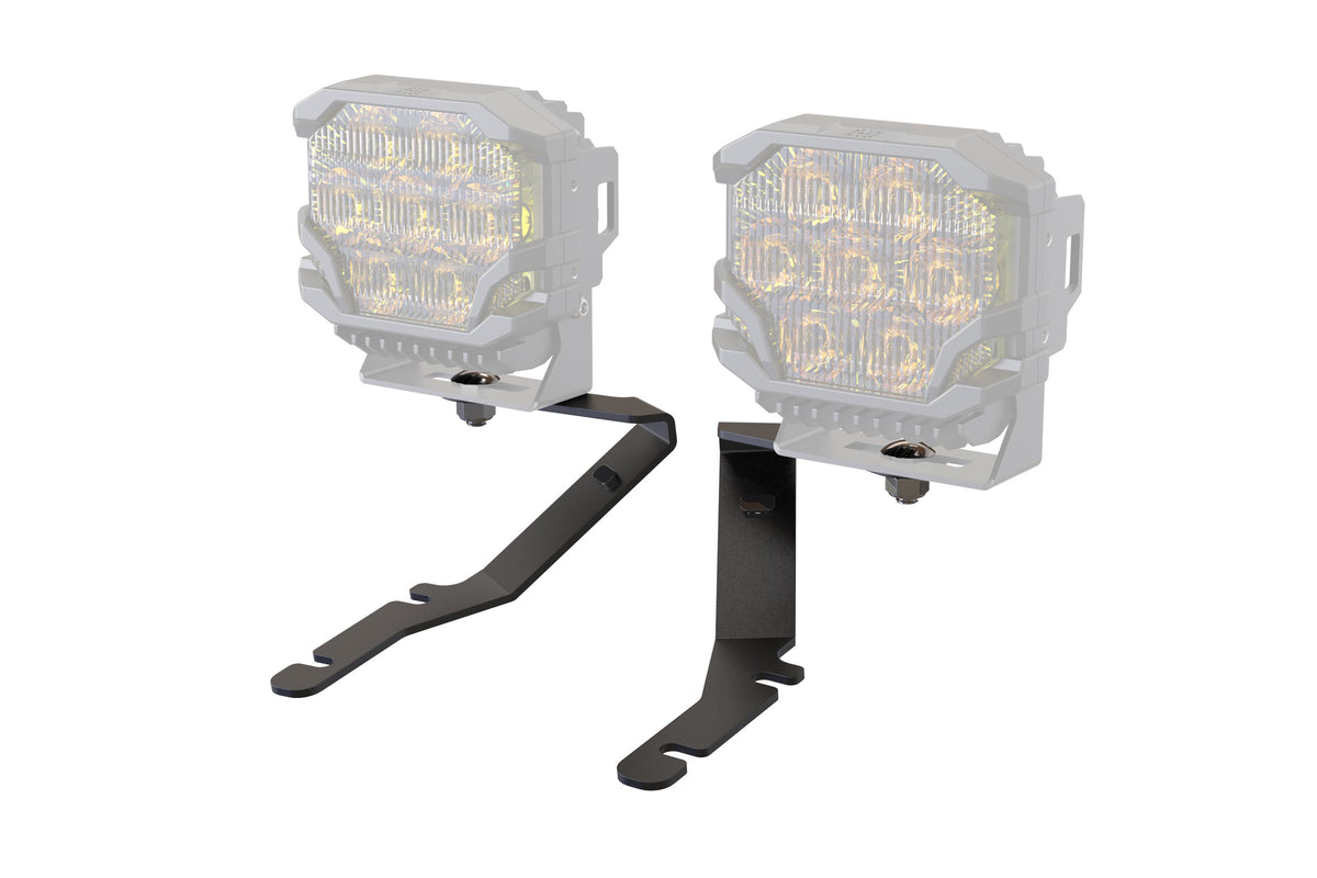 Ditch Light Brackets: Jeep Grand Cherokee (11-22) / Durango (11-24 / Set) - Off Road - Veh. Spec (Image 5 of 6)