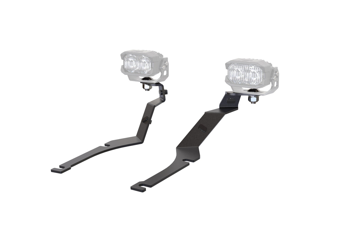 Morimoto Ditch Light Brackets: Charger (15-23 / Set) - Off Road - Veh. Spec (Image 3 of 6)