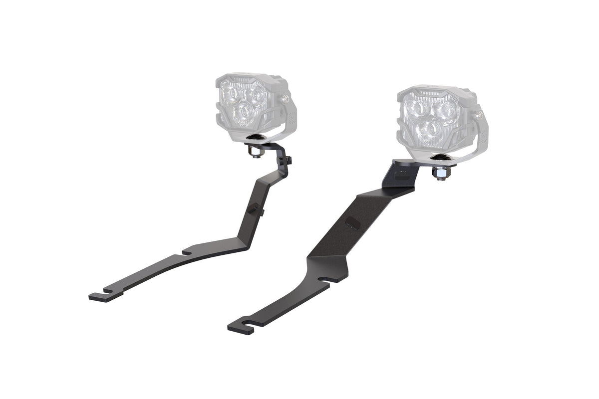 Morimoto Ditch Light Brackets: Charger (15-23 / Set) - Off Road - Veh. Spec (Image 4 of 6)