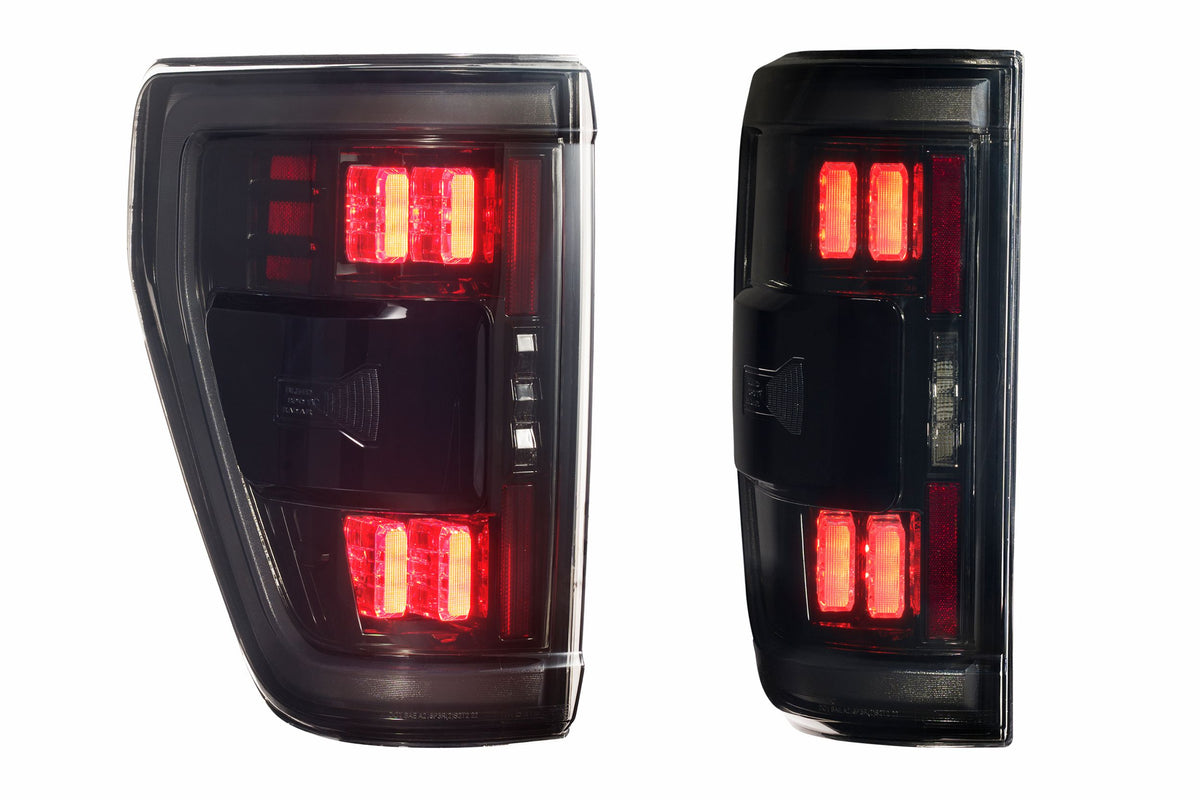 XB LED Tail Lights: Ford F-150 (21-23 / Smoked Lens / Set) - Tail Lights (Image 4 of 6)
