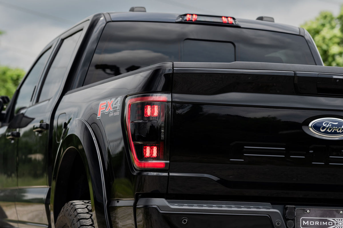XB LED Tail Lights: Ford F-150 (21-23 / Smoked Lens / Set) - Tail Lights (Image 6 of 6)