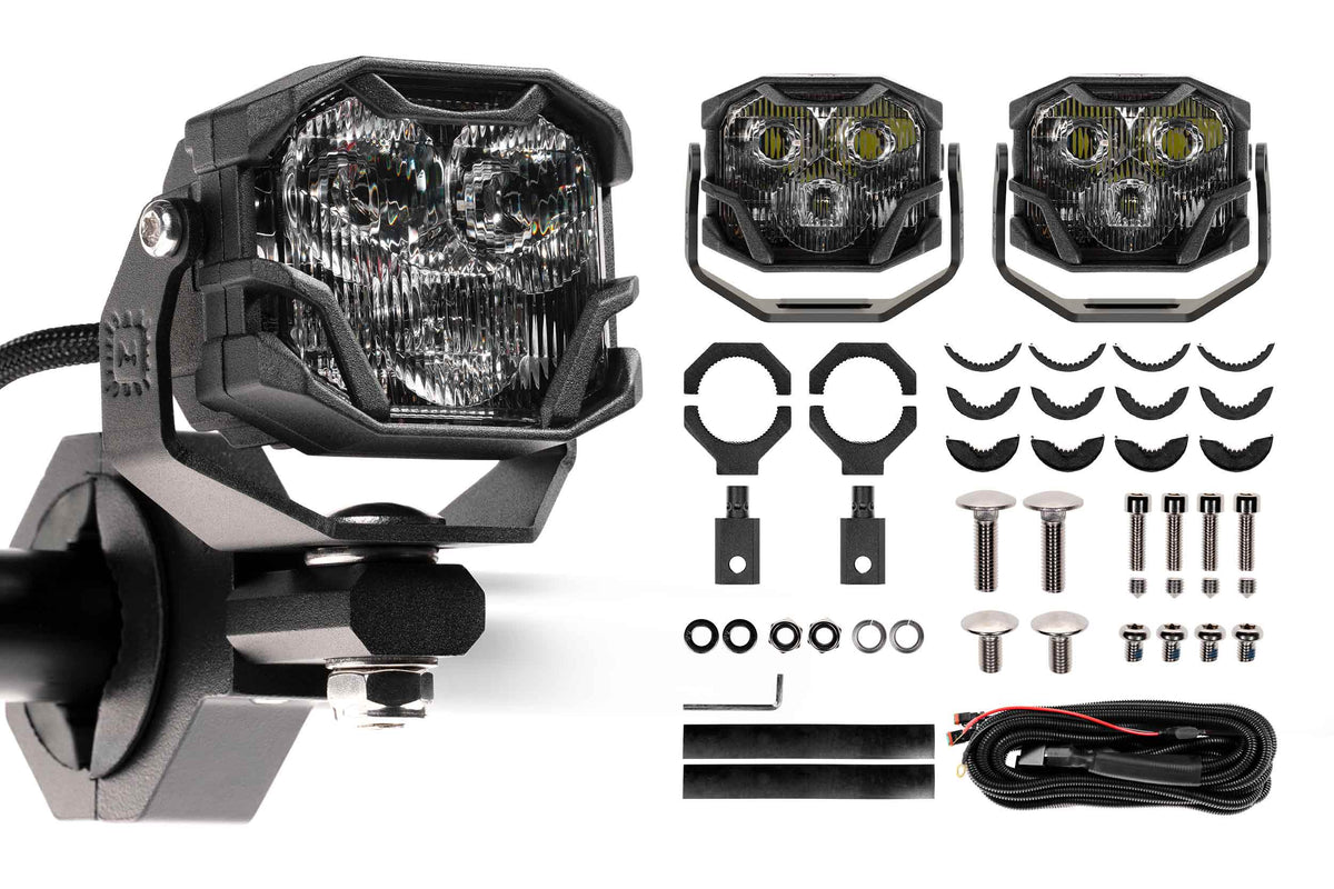 4Banger Universal Kit (NCS / Combo / White) - Off Road - Universal (Image 2 of 6)