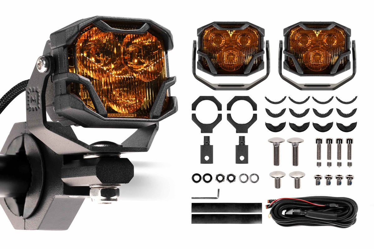4Banger Universal Kit (HXB / Spot / Yellow) - Off Road - Universal (Image 2 of 6)