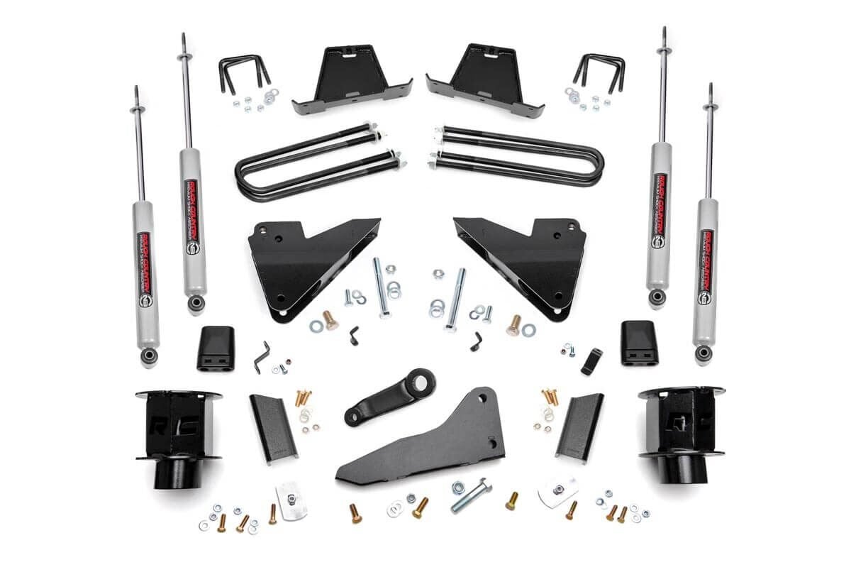 5 Inch Lift Kit | Radius Arm Drop | SRW | Ram 3500 4WD (2013-2015) - Susp Lift Kits 4wd (Image 1 of 6)