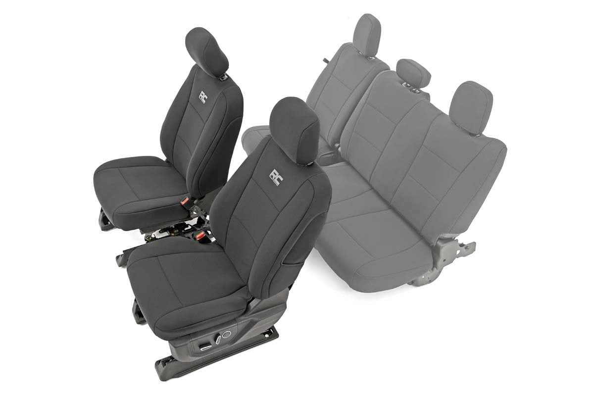 Seat Covers | Front Bucket Seats | Ford F-150/Lightning/F-250/F-350  (15-26) - Interior & Mats (Image 1 of 5)