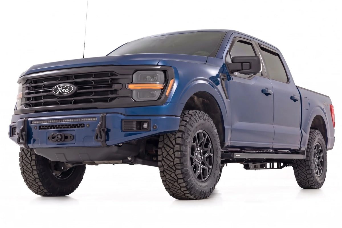 FXS Front Bumper | HX Antimatter Blue | EcoBoost | Ford F-150 2WD/4WD (2021-2025) - Bumpers (Image 2 of 6)