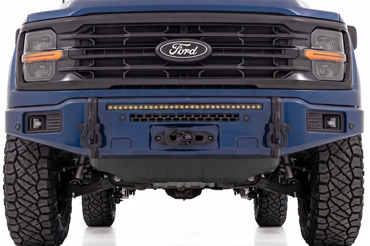 FXS Front Bumper | HX Antimatter Blue | EcoBoost | Ford F-150 2WD/4WD (2021-2025) - Bumpers (Image 5 of 6)