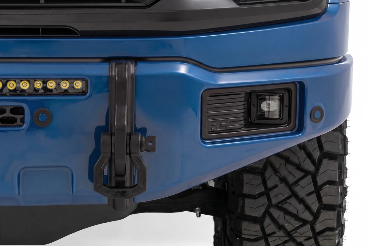 FXS Front Bumper | B3 Atlas Blue | EcoBoost | Ford F-150 2WD/4WD (2021-2025) - Bumpers (Image 4 of 6)