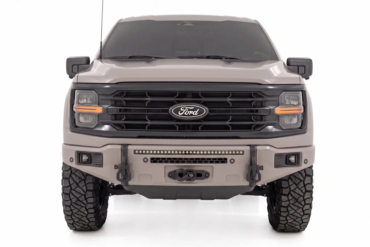 FXS Front Bumper | DR Avalanche Gray | EcoBoost | Ford F-150 2WD/4WD (2021-2025) - Bumpers (Image 3 of 6)