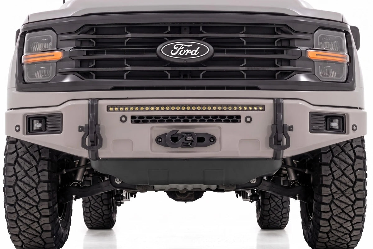 FXS Front Bumper | DR Avalanche Gray | EcoBoost | Ford F-150 2WD/4WD (2021-2025) - Bumpers (Image 5 of 6)