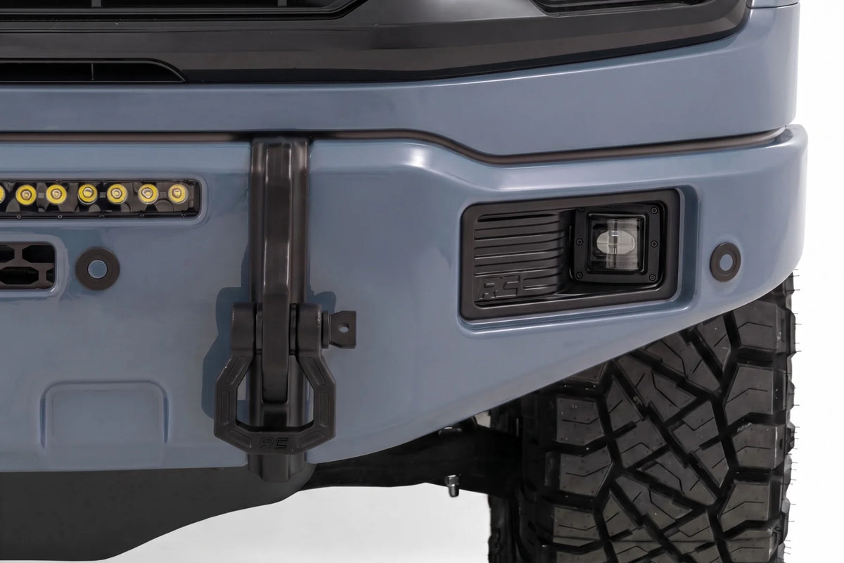 FXS Front Bumper | G4 Azure Gray | EcoBoost | Ford F-150 2WD/4WD (2021-2025) - Bumpers (Image 4 of 6)