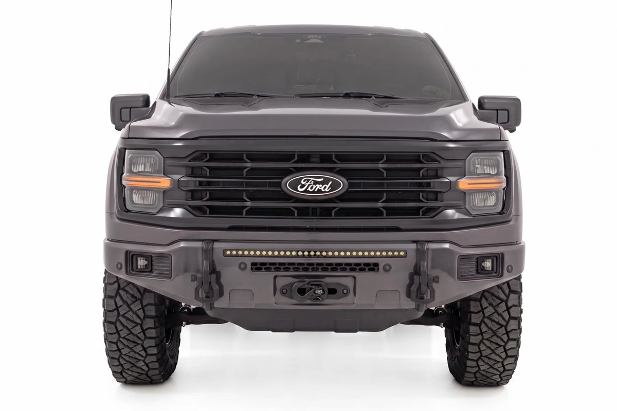 FXS Front Bumper | M7 Carbonized Gray | EcoBoost | Ford F-150 2WD/4WD (2021-2025) - Bumpers (Image 3 of 6)