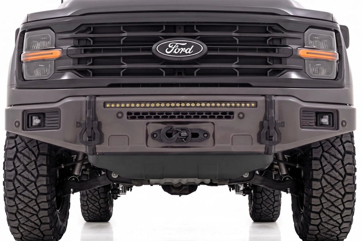 FXS Front Bumper | M7 Carbonized Gray | EcoBoost | Ford F-150 2WD/4WD (2021-2025) - Bumpers (Image 5 of 6)