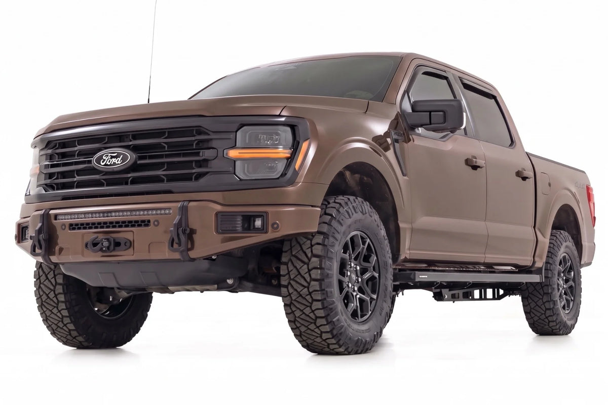 FXS Front Bumper | LJ Darkened Bronze | EcoBoost | Ford F-150 2WD/4WD (2021-2025) - Bumpers (Image 2 of 6)