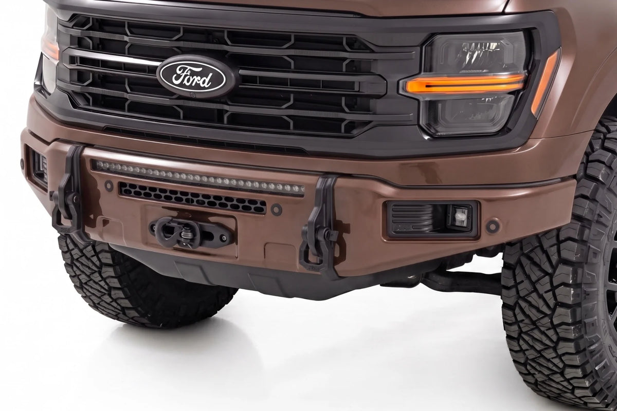 FXS Front Bumper | LJ Darkened Bronze | EcoBoost | Ford F-150 2WD/4WD (2021-2025) - Bumpers (Image 1 of 6)