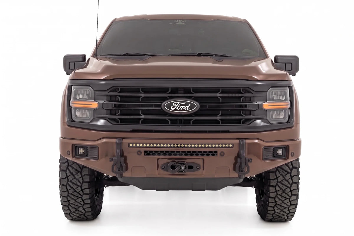 FXS Front Bumper | LJ Darkened Bronze | EcoBoost | Ford F-150 2WD/4WD (2021-2025) - Bumpers (Image 3 of 6)