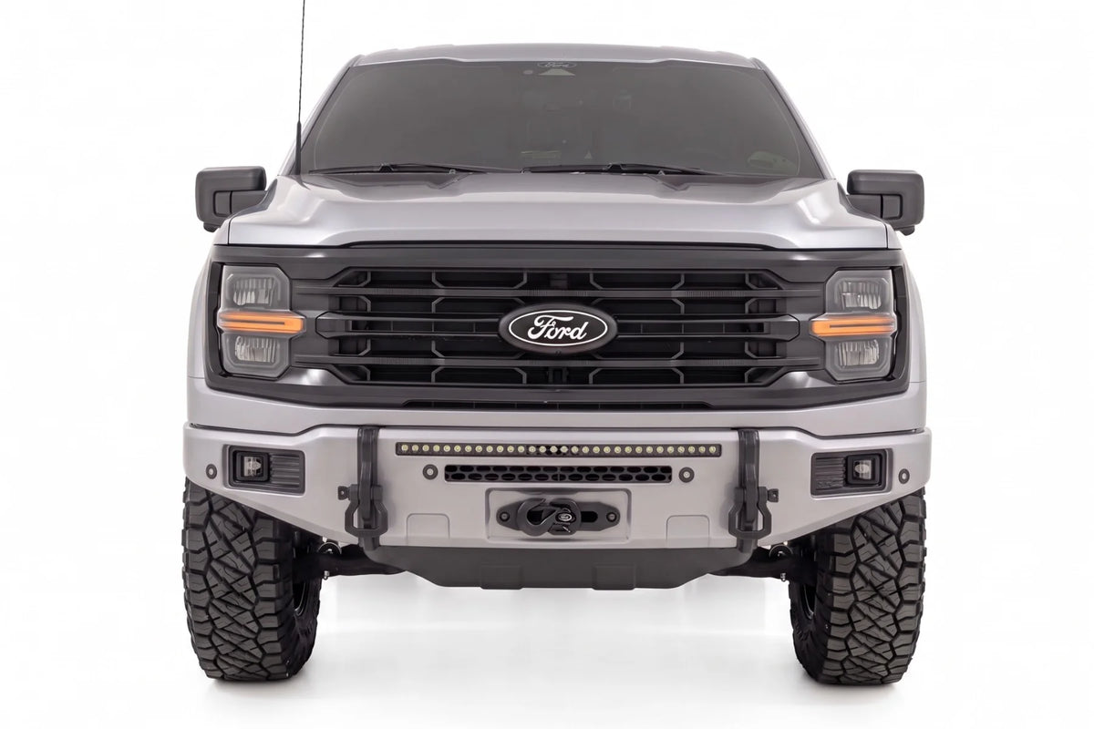 FXS Front Bumper | JS Iconic Silver | EcoBoost | Ford F-150 2WD/4WD (2021-2025) - Bumpers (Image 3 of 6)