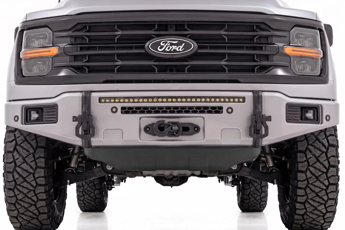 FXS Front Bumper | JS Iconic Silver | EcoBoost | Ford F-150 2WD/4WD (2021-2025) - Bumpers (Image 5 of 6)