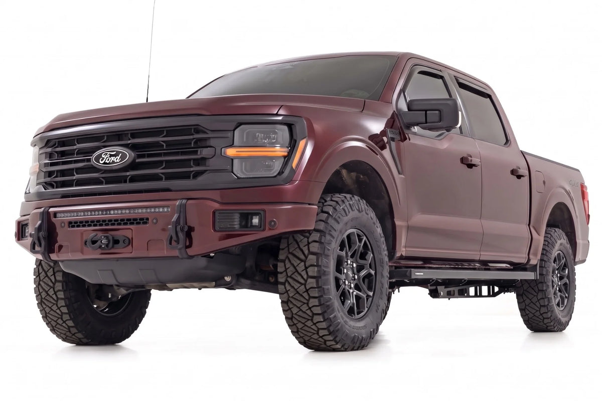 FXS Front Bumper | E2 Magma Red | EcoBoost | Ford F-150 2WD/4WD (2021-2025) - Bumpers (Image 2 of 6)