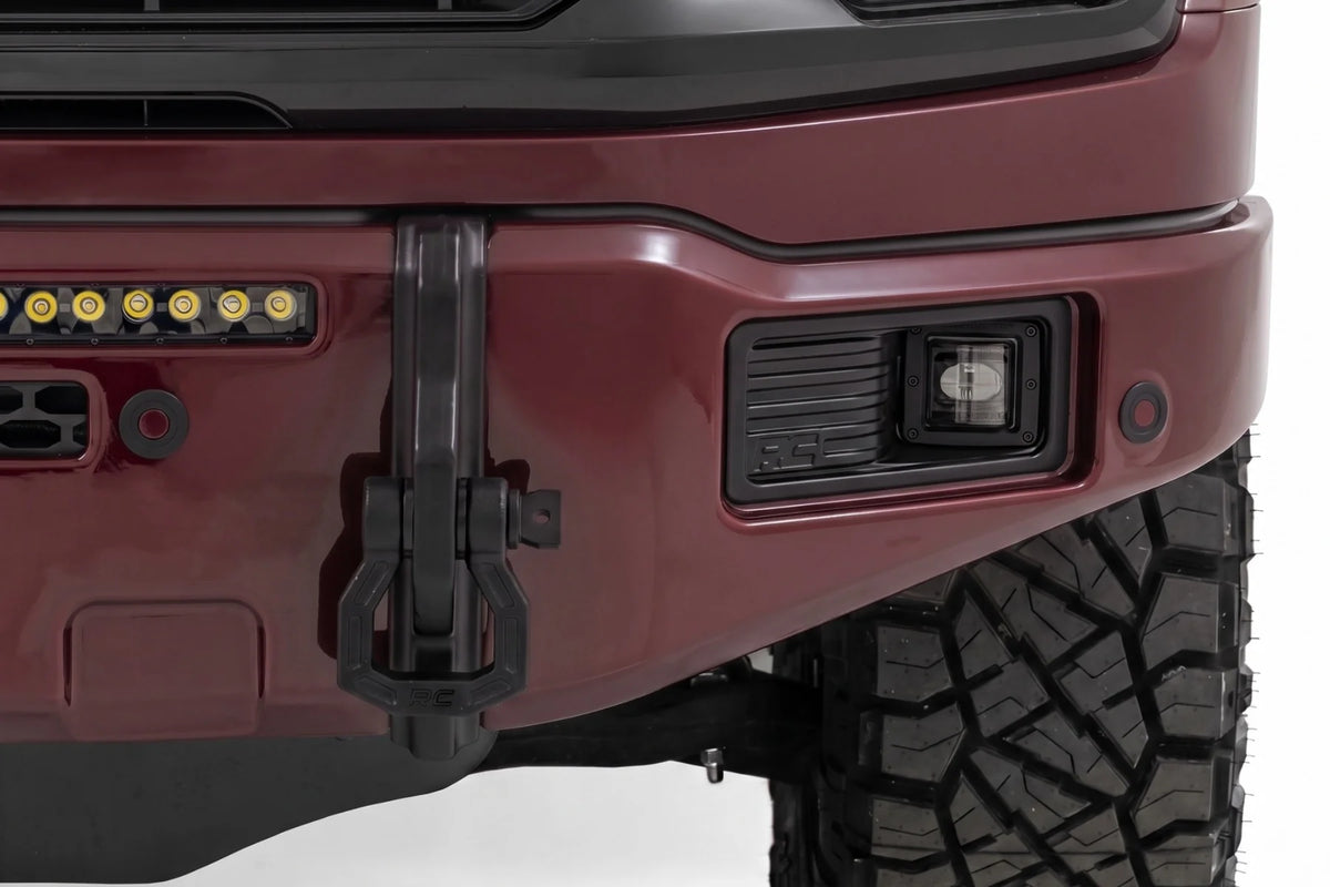 FXS Front Bumper | E2 Magma Red | EcoBoost | Ford F-150 2WD/4WD (2021-2025) - Bumpers (Image 4 of 6)