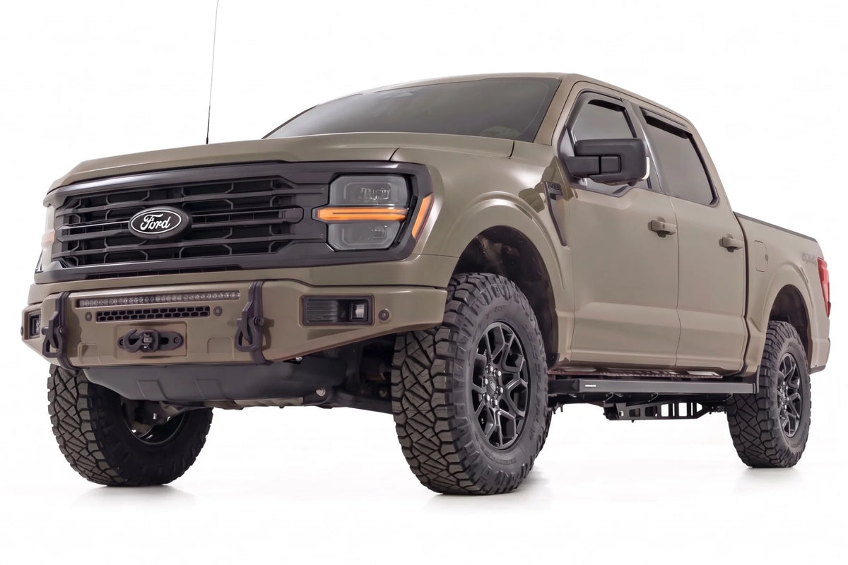 FXS Front Bumper | T9 Marsh Gray | EcoBoost | Ford F-150 2WD/4WD (2021-2025) - Bumpers (Image 2 of 6)