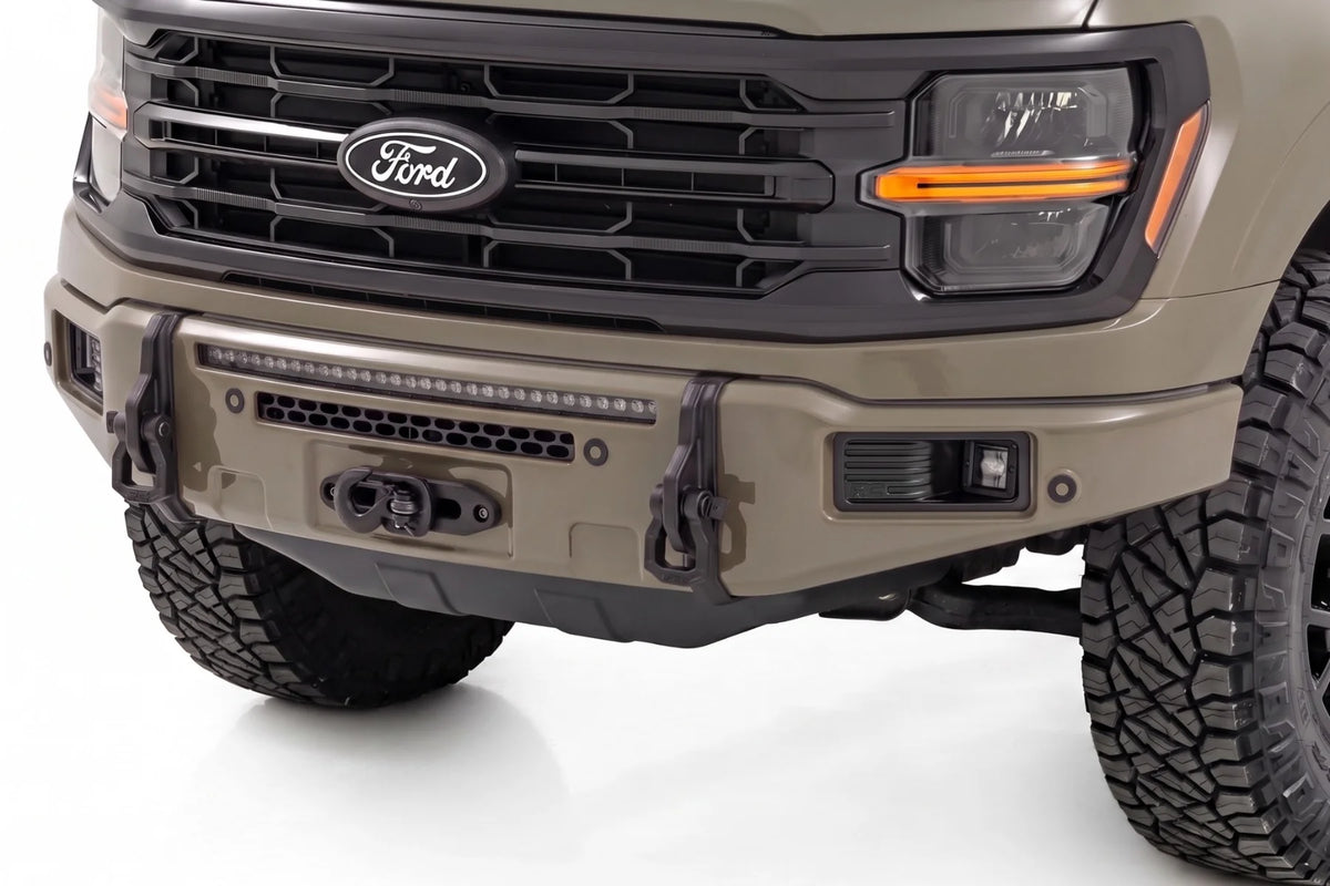 FXS Front Bumper | T9 Marsh Gray | EcoBoost | Ford F-150 2WD/4WD (2021-2025) - Bumpers (Image 1 of 6)