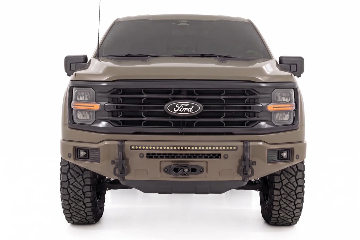 FXS Front Bumper | T9 Marsh Gray | EcoBoost | Ford F-150 2WD/4WD (2021-2025) - Bumpers (Image 3 of 6)