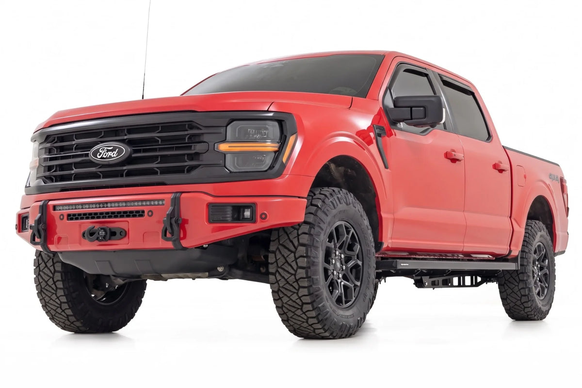 FXS Front Bumper | PQ Race Red | EcoBoost | Ford F-150 2WD/4WD (2021-2025) - Bumpers (Image 2 of 6)