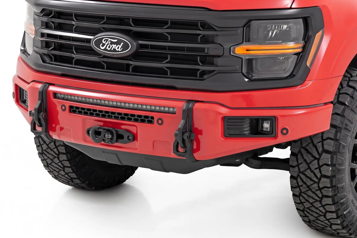 FXS Front Bumper | PQ Race Red | EcoBoost | Ford F-150 2WD/4WD (2021-2025) - Bumpers (Image 1 of 6)