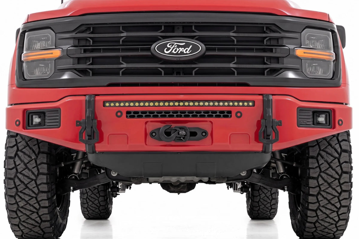 FXS Front Bumper | PQ Race Red | EcoBoost | Ford F-150 2WD/4WD (2021-2025) - Bumpers (Image 5 of 6)