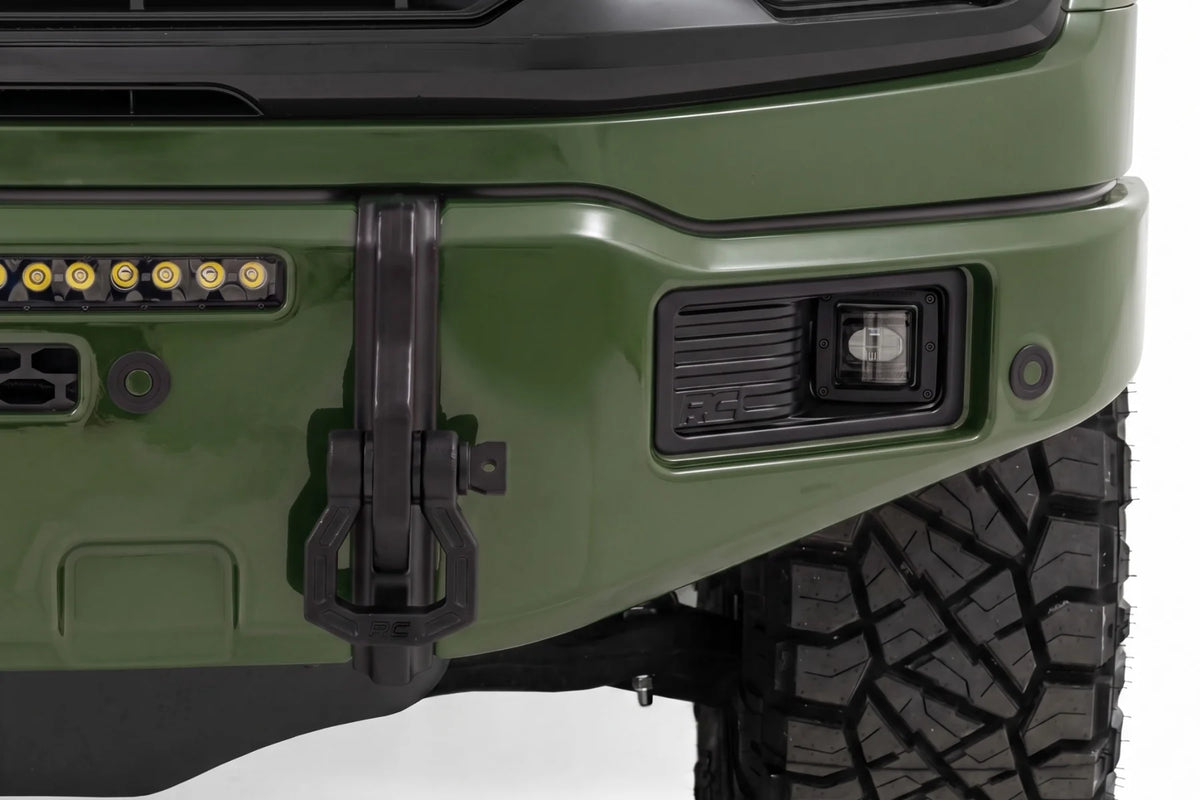 FXS Front Bumper | DB Shelter Green | EcoBoost | Ford F-150 2WD/4WD (2021-2025) - Bumpers (Image 4 of 6)