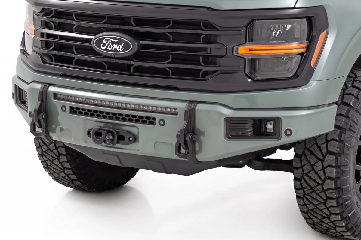 FXS Front Bumper | BN Silver Spruce | EcoBoost | Ford F-150 2WD/4WD (2021-2025) - Bumpers (Image 1 of 6)