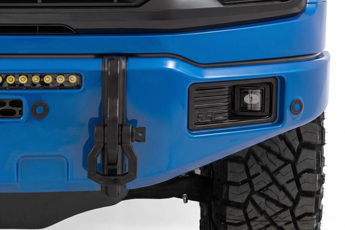 FXS Front Bumper | E7 Velocity Blue | EcoBoost | Ford F-150 2WD/4WD (2021-2025) - Bumpers (Image 4 of 6)