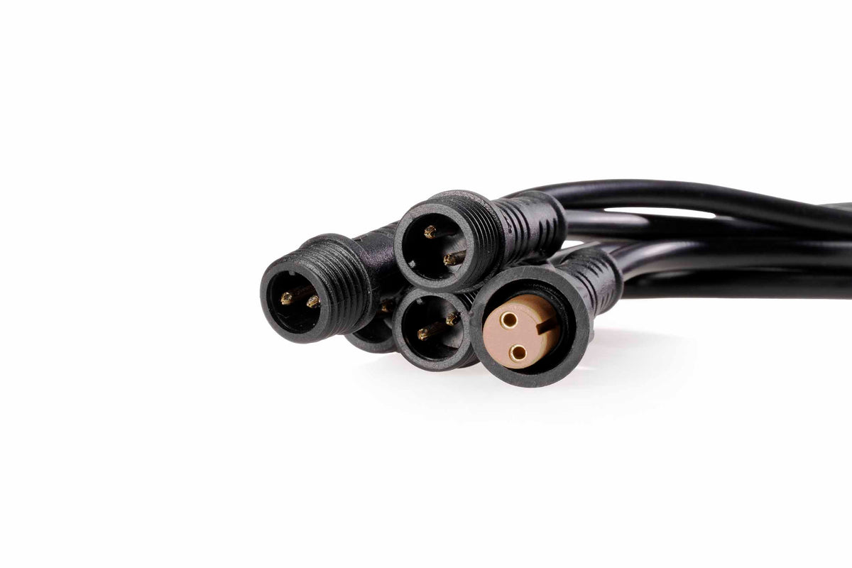 Morimoto Rock Light Parts: Splitter (White) - Rock Lights / Wheel Rings (Image 4 of 5)