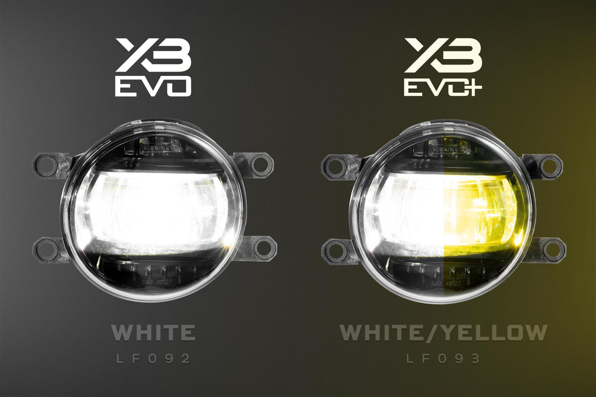 XB Evo+ Fog Lights: Type T (White + Yellow / Set) - Fog Lights (Image 3 of 6)